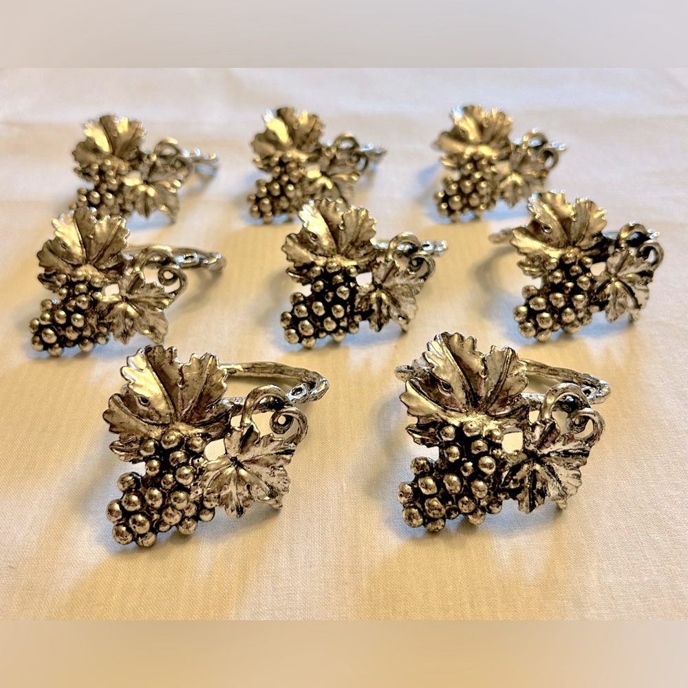 Arthur Court grape napkin rings